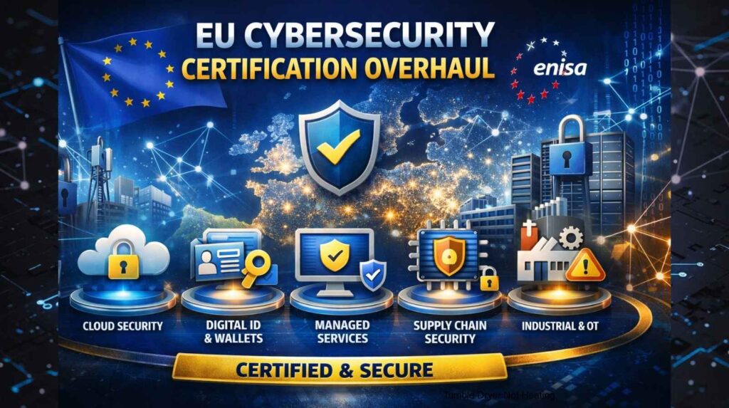 EU cybersecurity certification overhaul concept