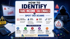 Fake income tax email scams