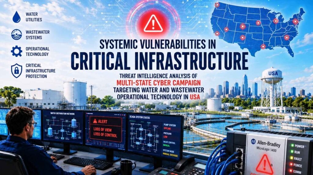 Systemic Vulnerabilities in Critical Infrastructure: Threat Intelligence Analysis of Multi-State Cyber Campaign Targeting Water and Wastewater Operational Technology State Cyber Campaign Targeting Water and Wastewater Operational Technology1